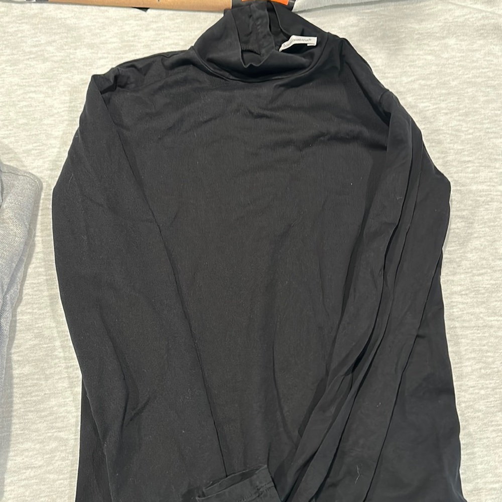 Youth black turtle neck